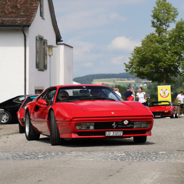 Famo Rallyeschilder Ferrari Historic Club2