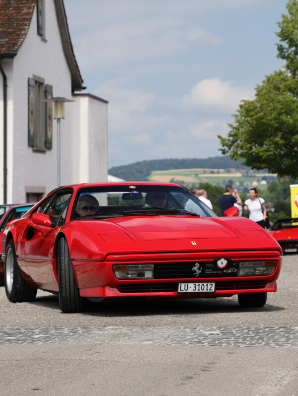 Famo Rallyeschilder Ferrari Historic Club2